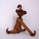 Teak monkey figurine Denmark 1970. no 1
