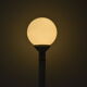 Lampadaire du milieu du siècle années 1970