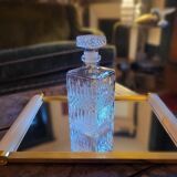 Geometric glass carafe from the 1970s