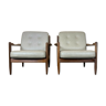 2x 60s 70s Easy Chair Lounge Chair Danish Modern Design 70s 60s