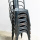 Series of six chairs Tolix Xavier Pauchard 1960'