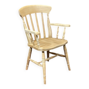 fauteuil anglais en hêtre