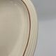 Two large oval art deco dishes in Longwy earthenware - 1930s