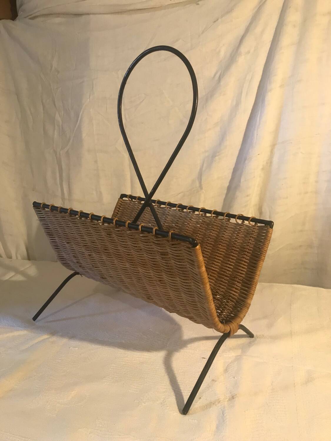 Vintage magazine rack