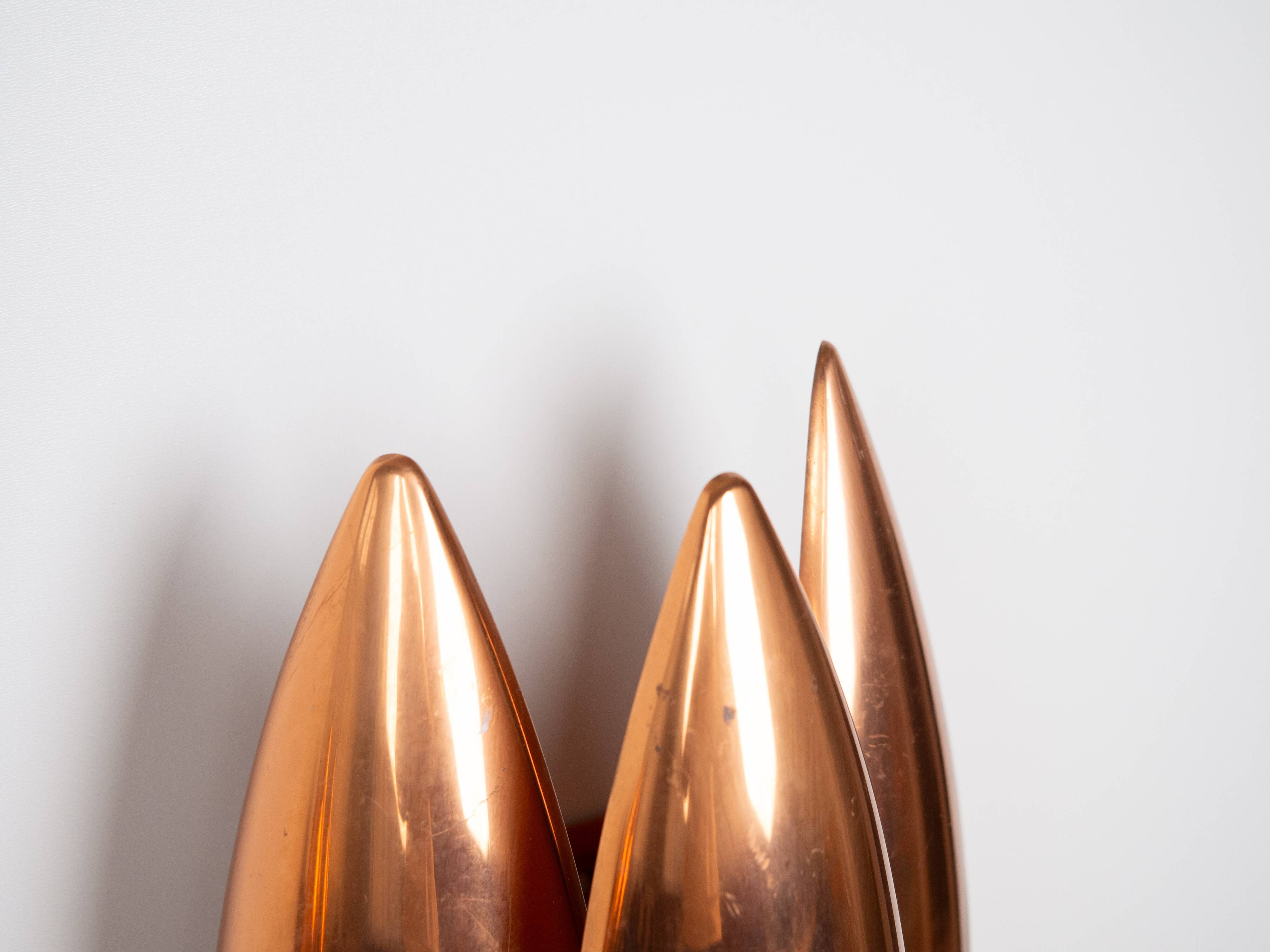 Pair of 2 Danish vintage wall lamps Kastor by Jo Hammerborg, Fog og Morup