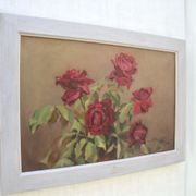 Ancient oil painting on canvas
