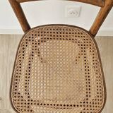 Vintage Thonet chair, wood and caning, no. 221.