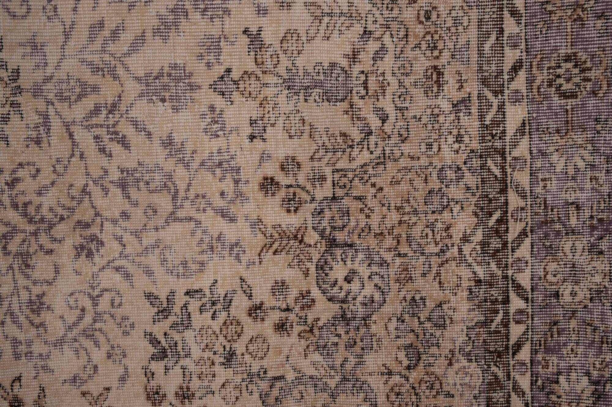 Tapis turc vintage fait main
