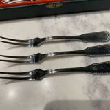 Set of 12 snail forks. Guy Degrenne