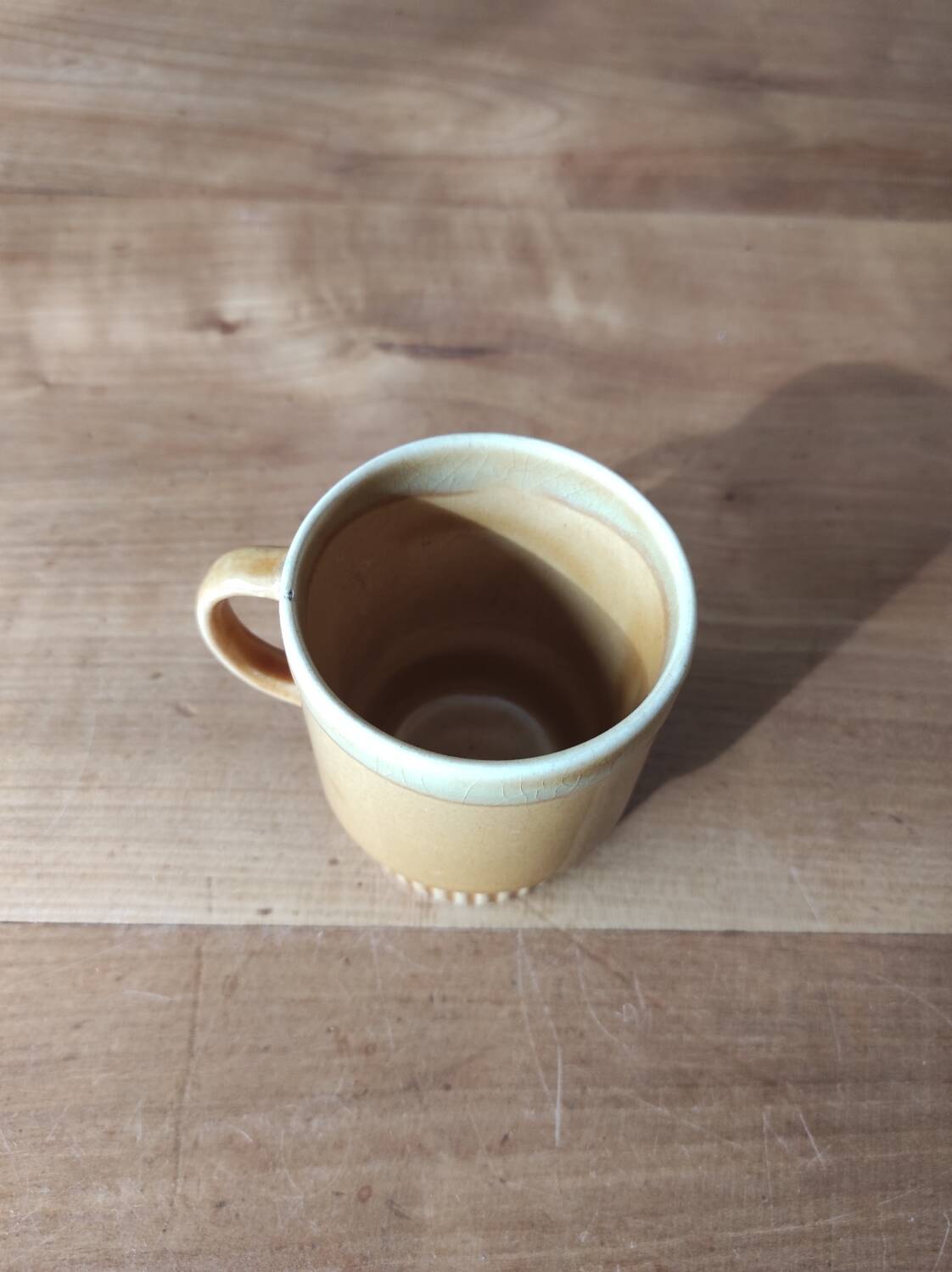 Ceramic mug made in China with Chinese characters