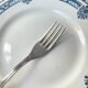 10 Vintage Rocaille Style Metal Forks