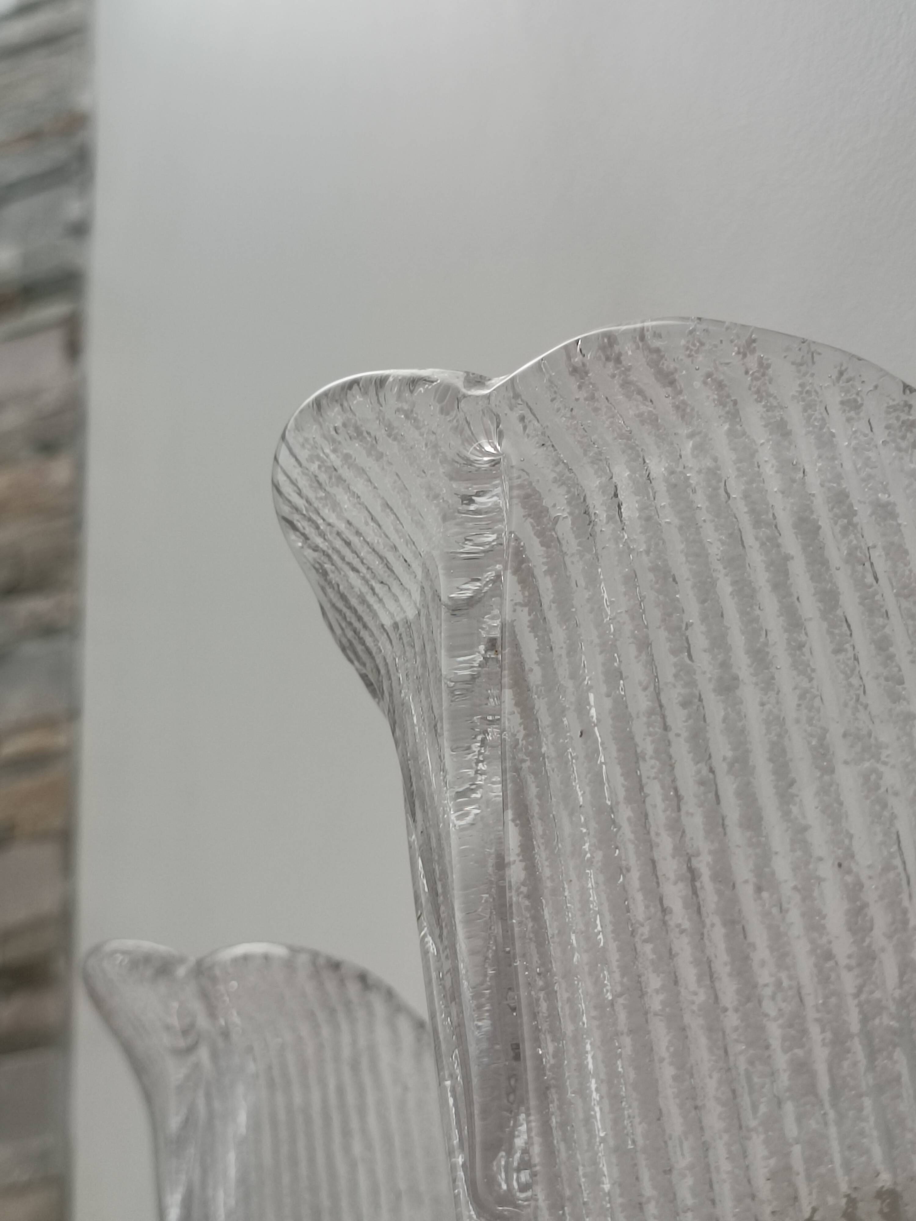 Wall sconces by Carl Fagerlund for Orrefors 1970s