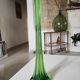 Green soliflore vase