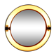 Miroir Allibert rétroéclairé, 63 cm