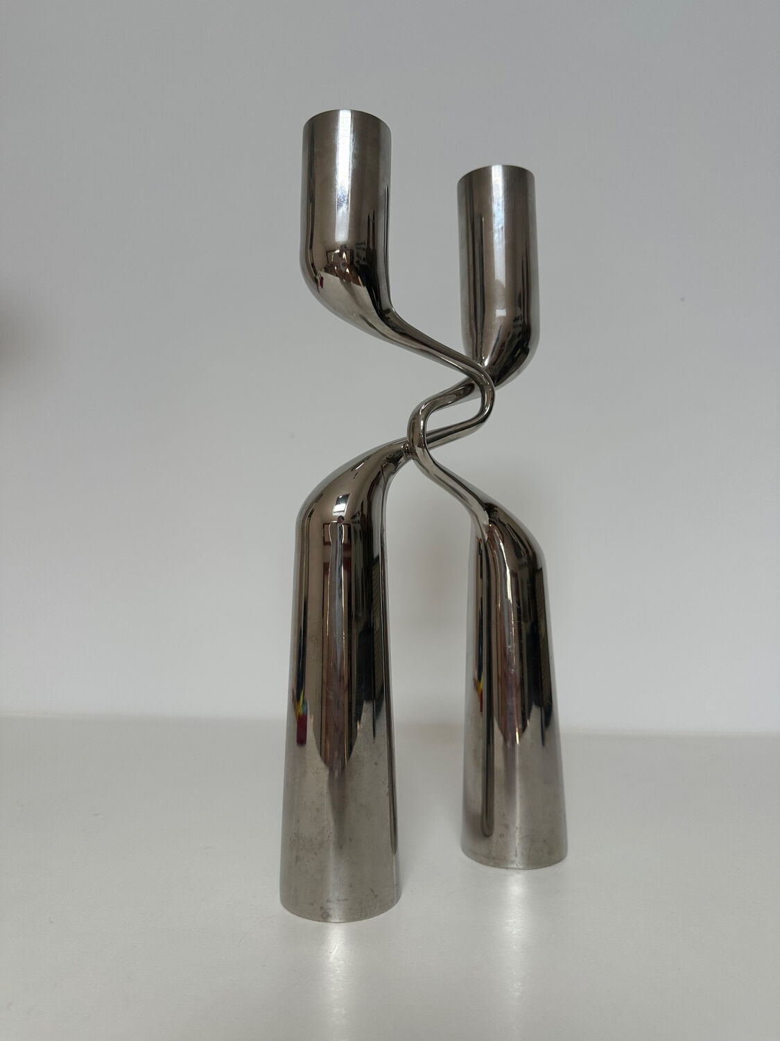 2 Candle holders by Mikaela DÖRFEL vintage design