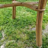 Rattan round table