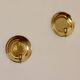 Pair Of Mid Century Swedish Brass Sconces