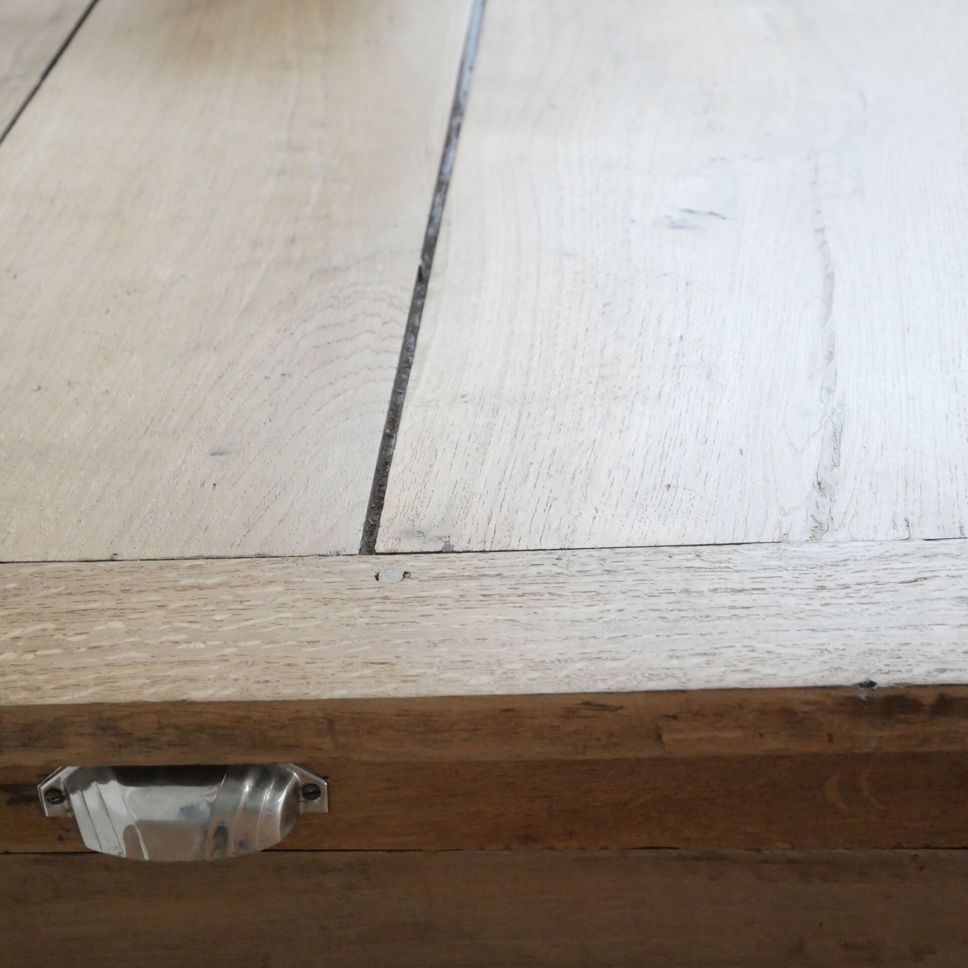 Restored old farmhouse table