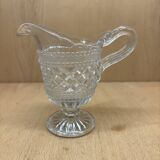 Small glass pitcher