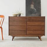Commode / Buffet U-453 dub par Jiri Jiroutek pour Interier Praha 1960