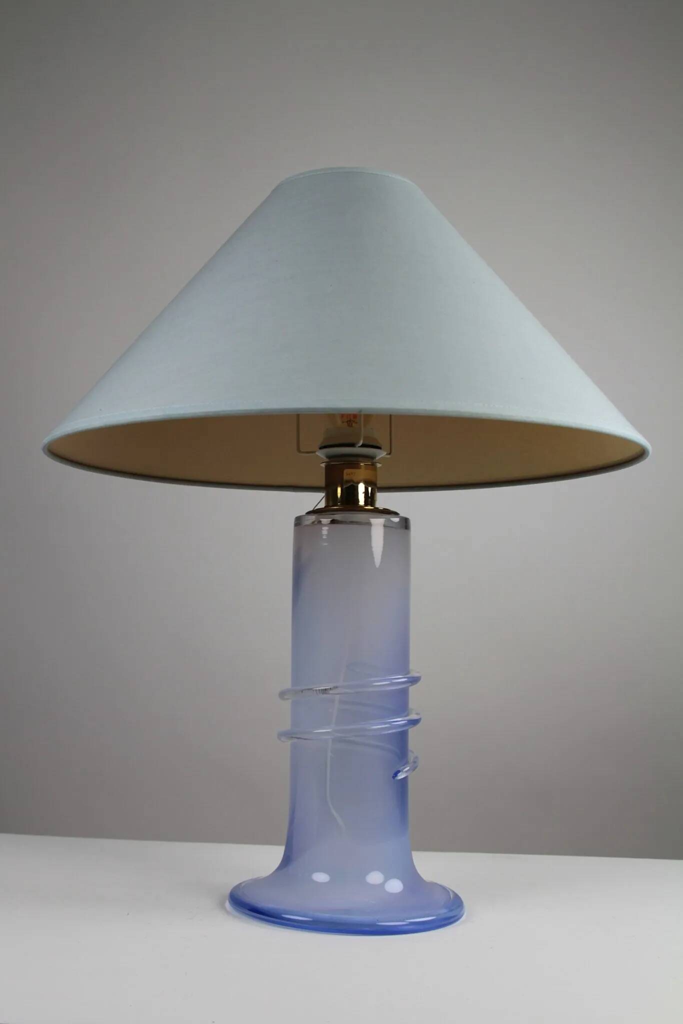 Studio Crystal Table Lamp by Hannelore Dreutler / Studio Åhus for Ateljé Lyktan, Sweden, 1983