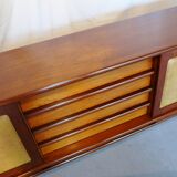 Scandinavian teak line sideboard