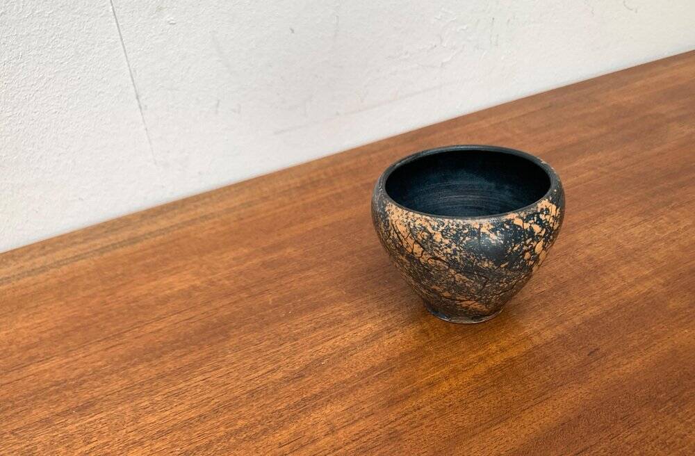 Brutalist Ceramic Bowl from Mid-Century German Study by Gerhard Liebenthron, 1960s
