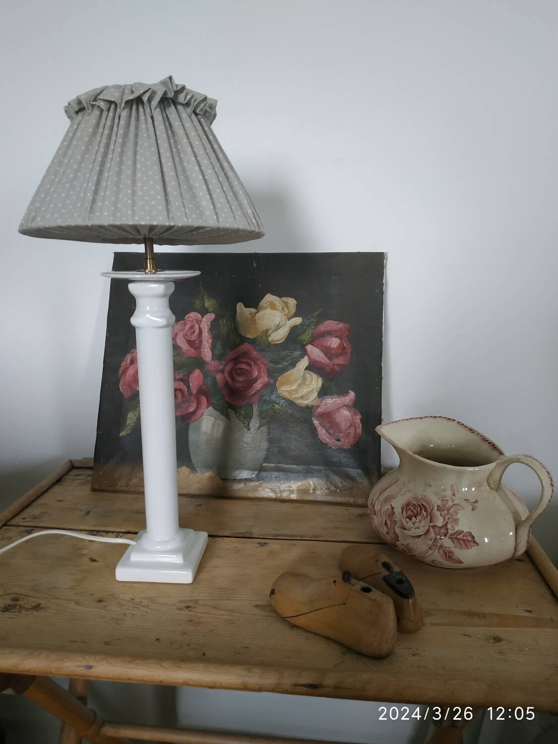 Earthenware lamp base