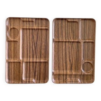 Caleppio meal trays from the 70s
