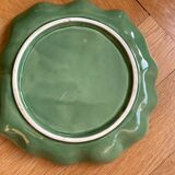 Cabbage leaf dessert plates