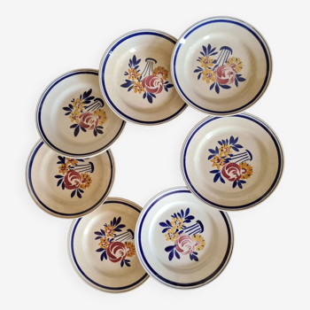 HBCM opaque porcelain dinner plates