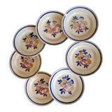 Assiettes plates porcelaine opaque HBCM