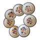 HBCM opaque porcelain dinner plates