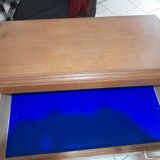 Old vintage chest of drawers Scandinavian compass feet