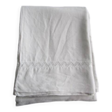 Old sheet 310x220cm - embroidered back
