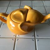 Théière Éléphant vintage jaune