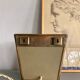Brass wall lamp, mirror 50s