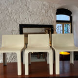 3 Chaises OZOO 600 de Marc Berthier pour Roche Bobois 1970