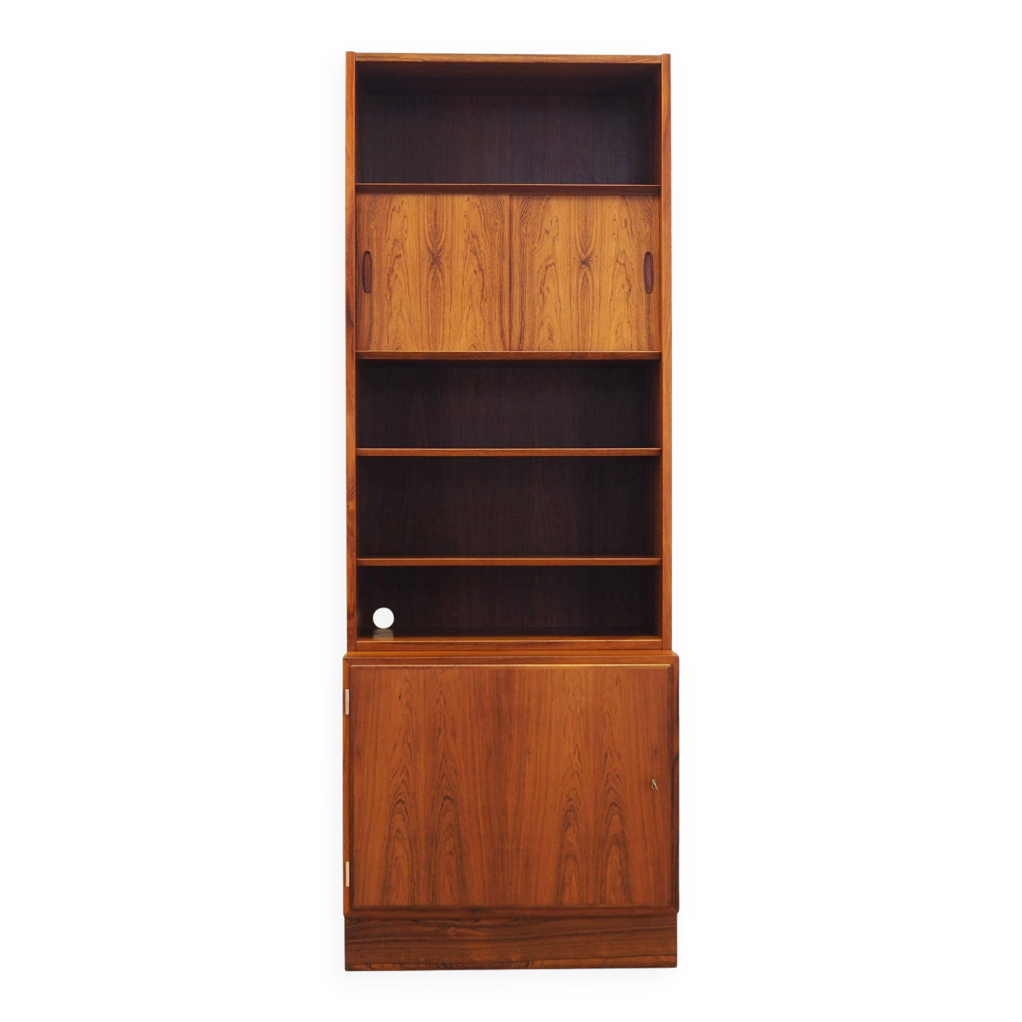 Rosewood bookcase, Danish design, 1970s, production: Hundevad