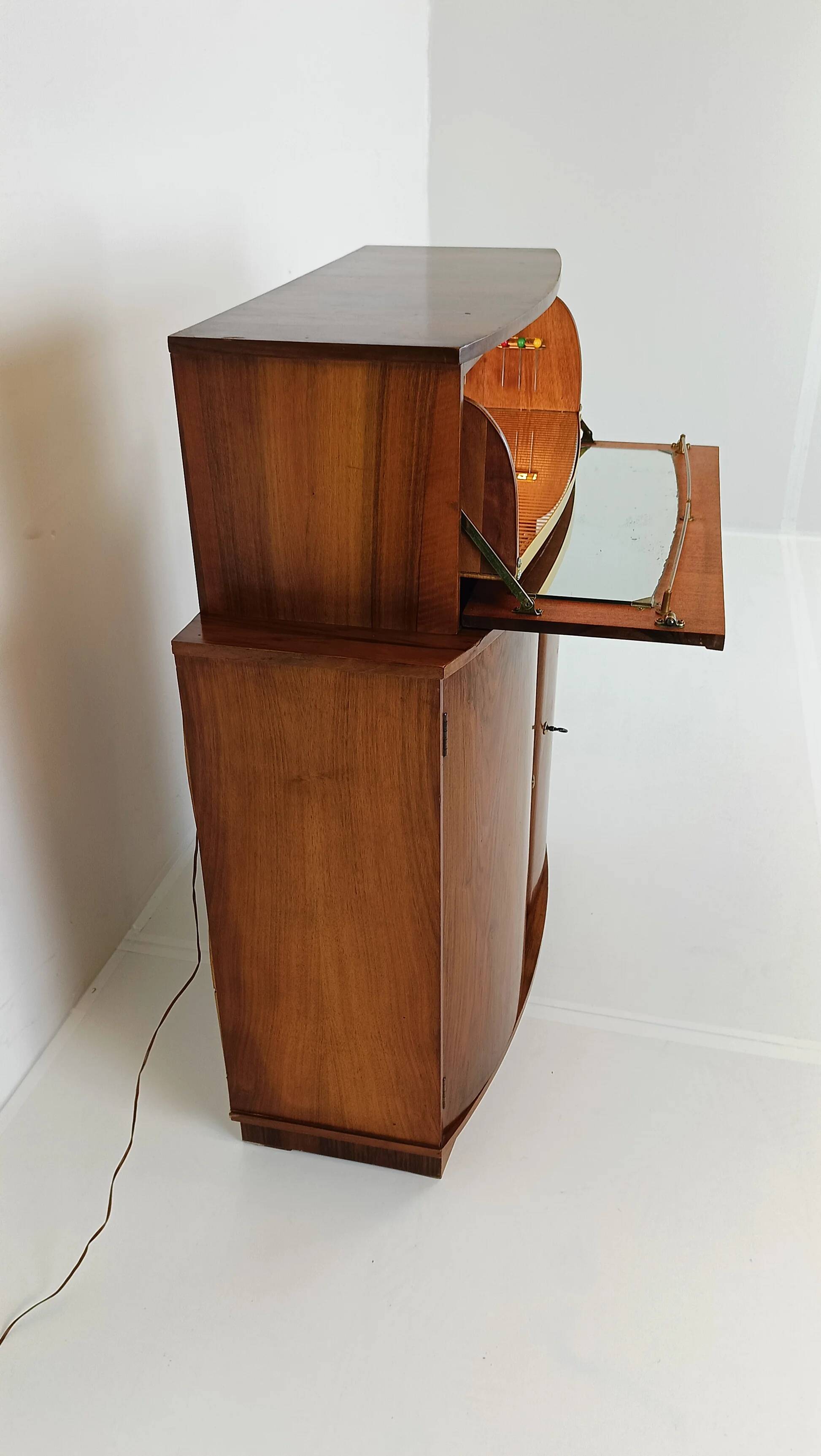 Vintage cocktail bar “Sureline” – George Serlin & Sons (1950s)