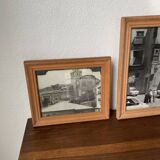 Set of three black and white photos 1950