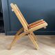 Chaise enfant pliante en bois