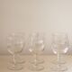 Série de 6 verres à pieds
