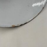 Enamelled sheet metal cone suspension