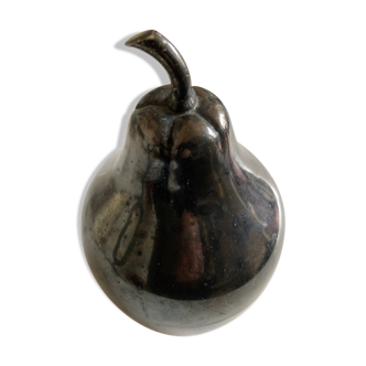 Product BHV Silver Metal Pear 1970s