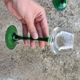 Retro Alsatian glasses x4