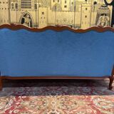 Louis XV style living room Sofa and pair of Armchairs