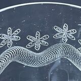 14 Meisenthal blown and engraved digestive glasses