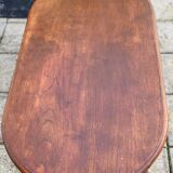 Vintage Oval Oak Coffee Table