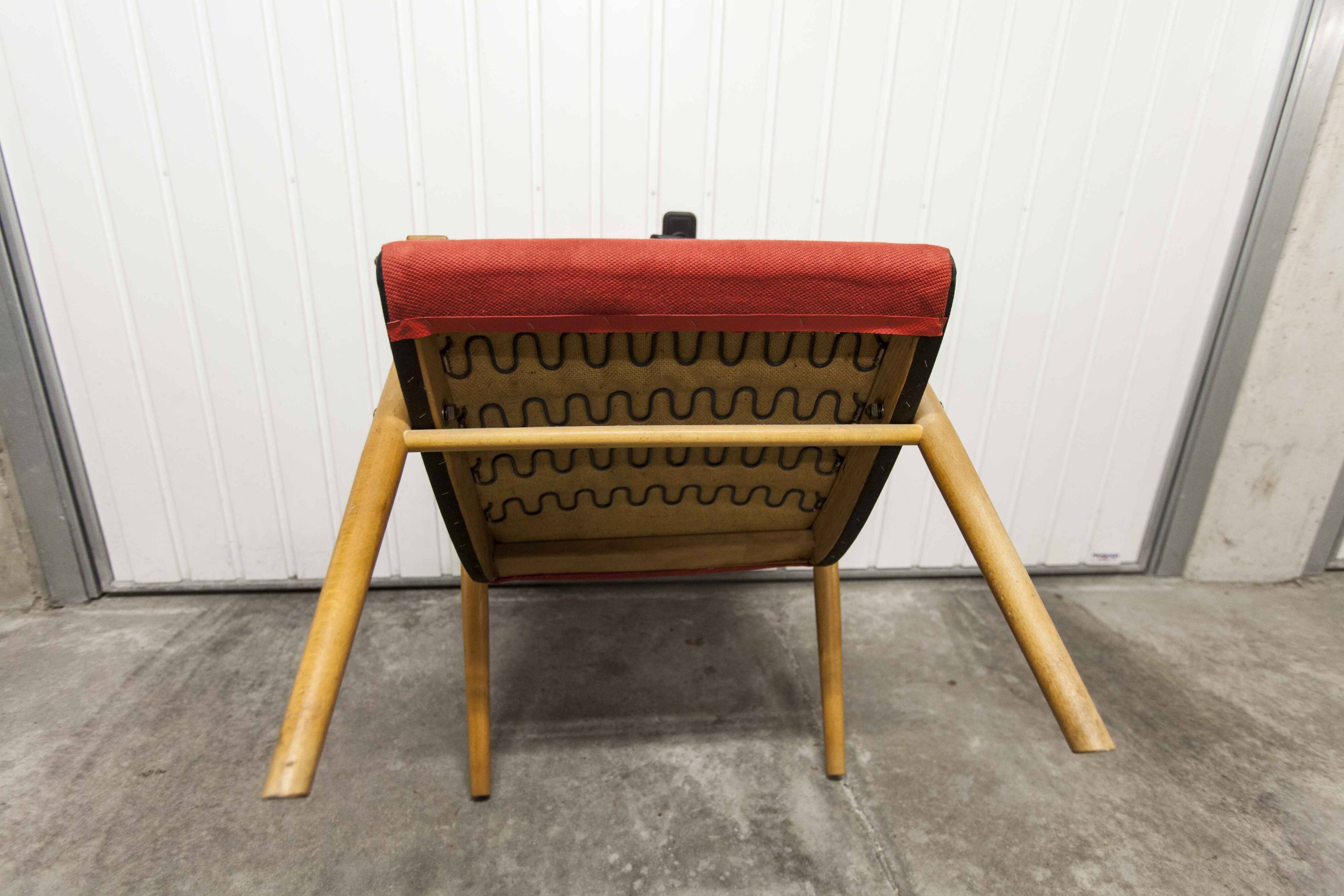 Scandinavian rockabilly armchair 1950s